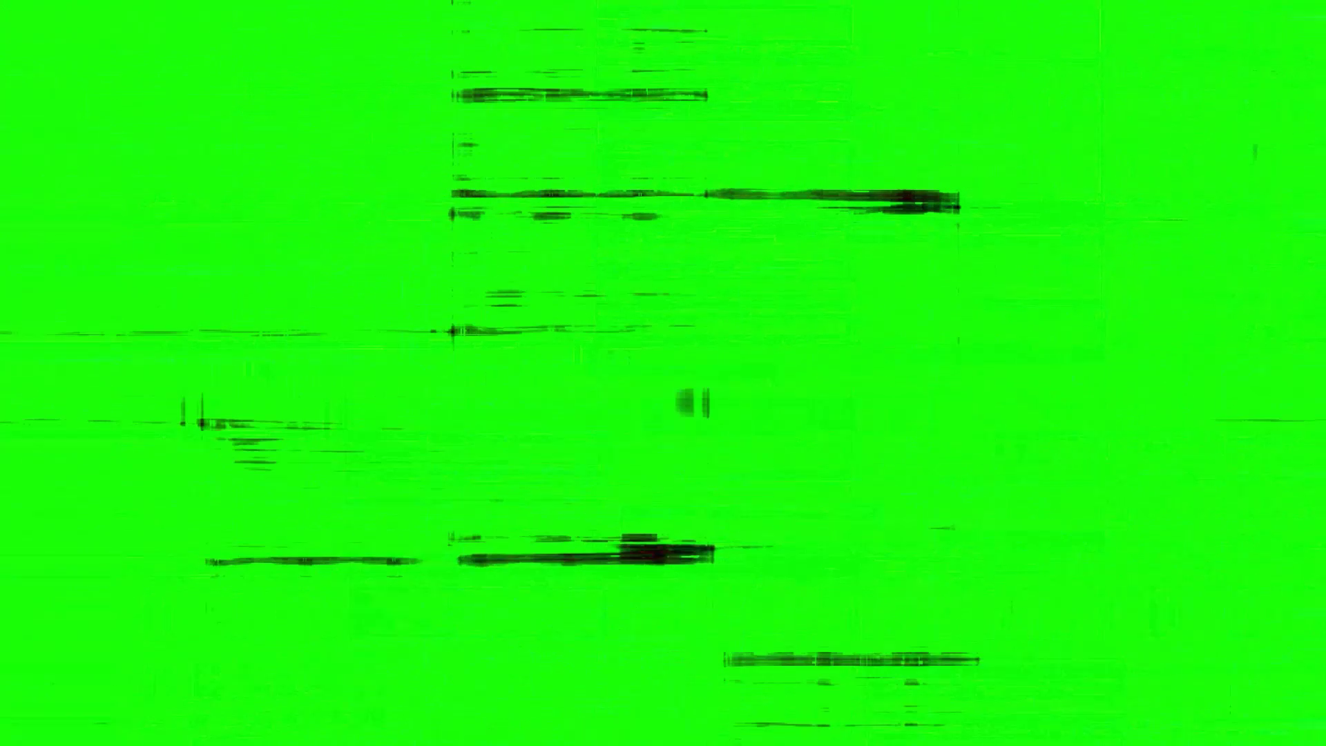 Grunge Glitch Green Screen Overlay Broken Effect Loop Free Stock