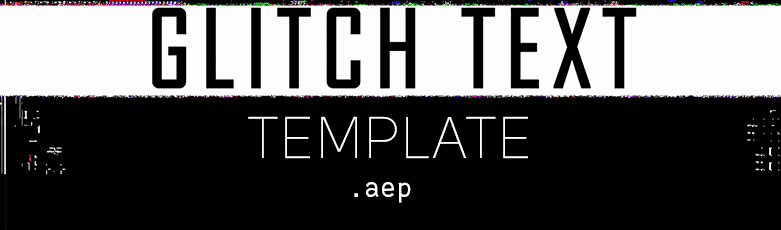 New Free Glitch Intro After Effects Template Free Download