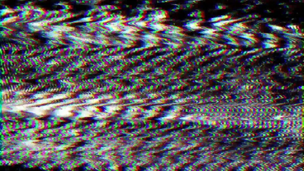 Static TV Glitch - Broken Screen Effect