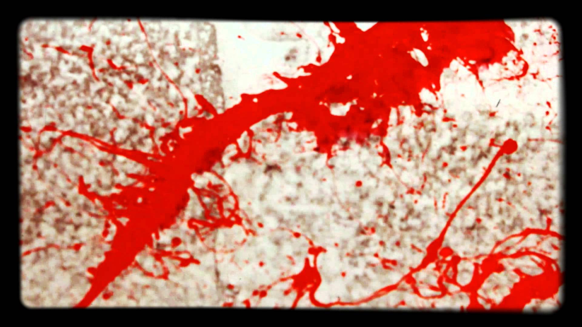 8mm Blood Splatter Free Stock Footage Archive