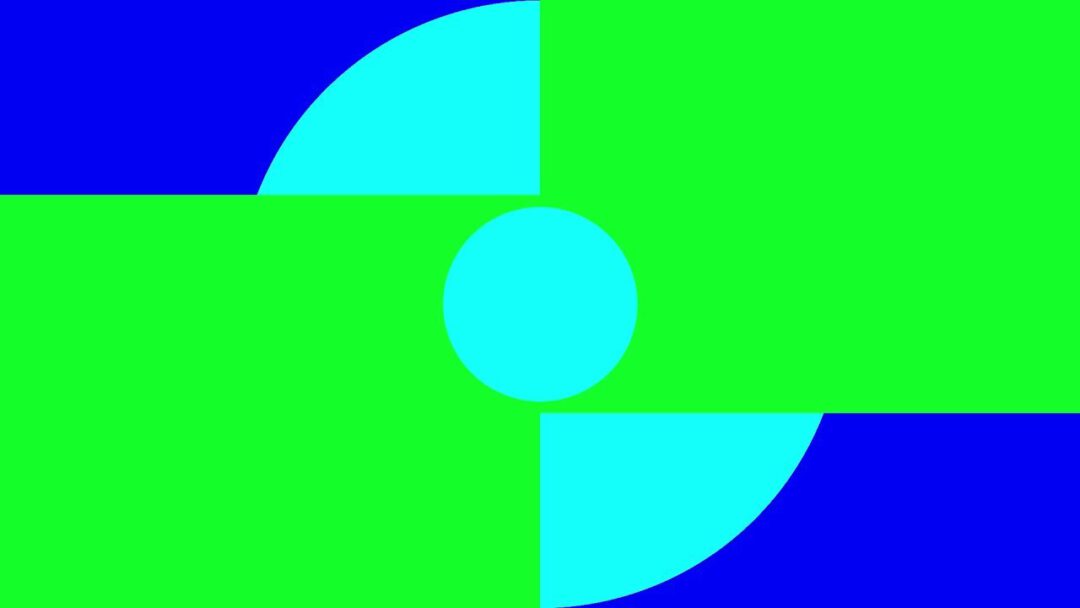 Round TV Static Glitch Screen | Free Stock Footage Archive