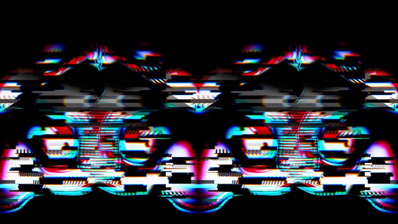 Digital glitch as overlay effect, Stock Video