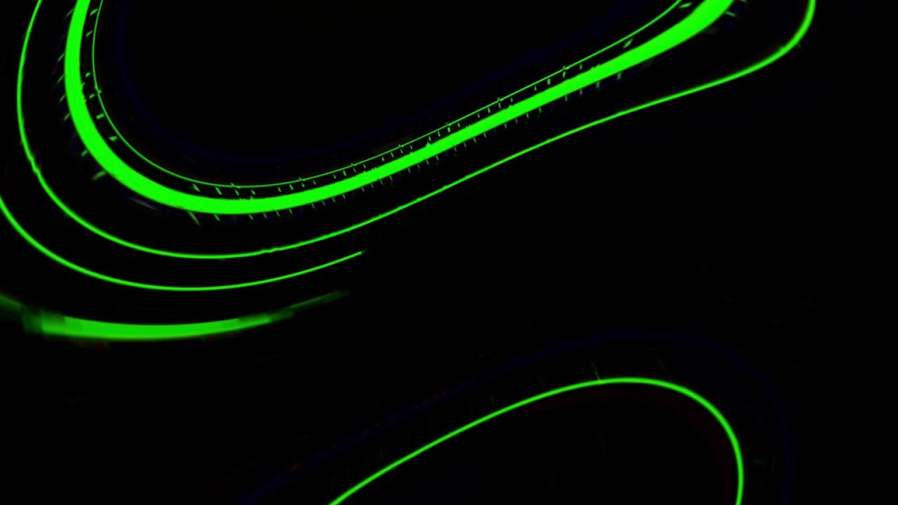 Crooked Warped Green Screen Lines Overlay FX — Free Stock Footage Archive