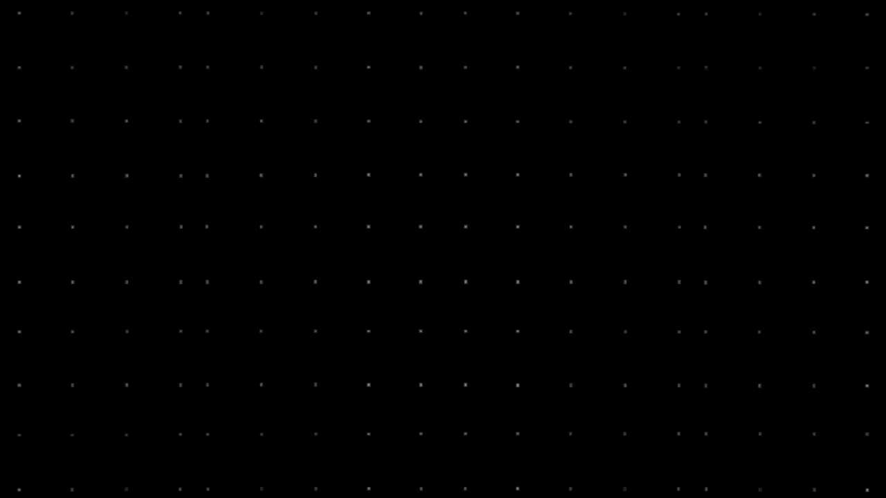 Flickering Dots Super Minimalistic Effect — Free Stock Footage Archive