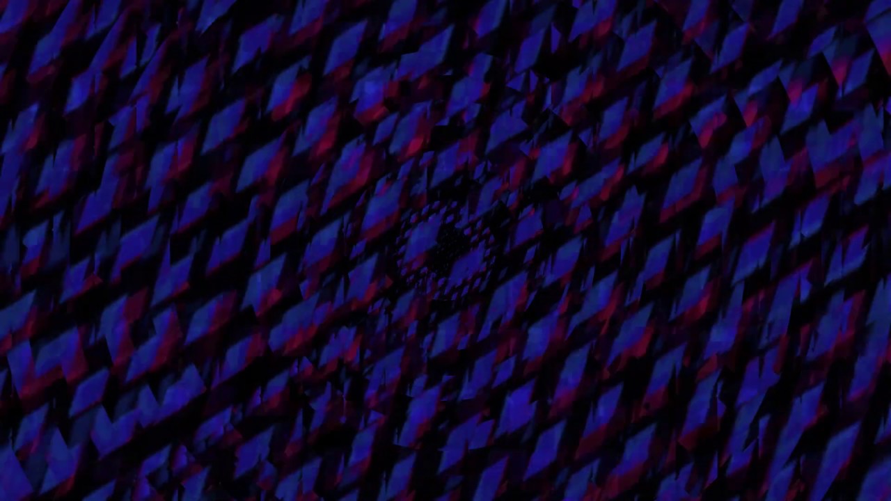 Blue Screen Glitch Pattern - Lofi Background Effect