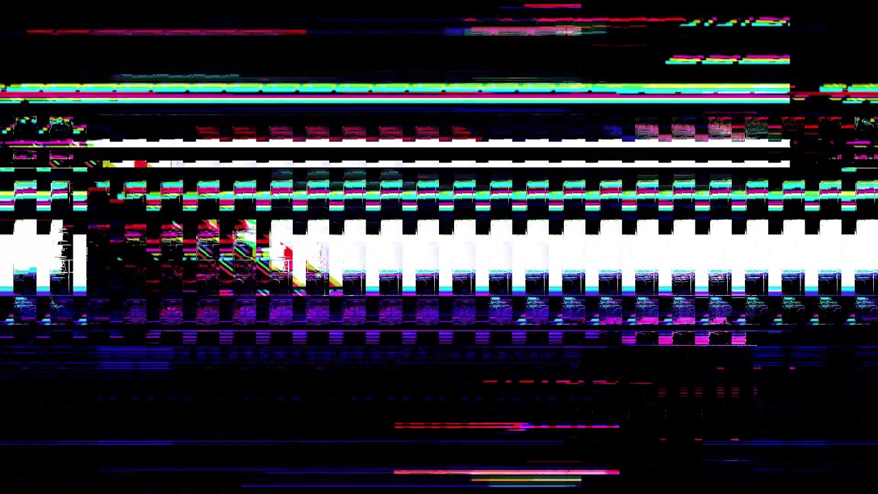 Aesthetic Glitch Effect Loop Layer | Free Stock Footage Archive