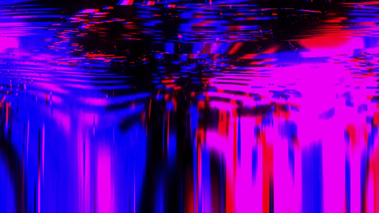 Pink Abyss - Weird Trippy Glitch Effect Loop