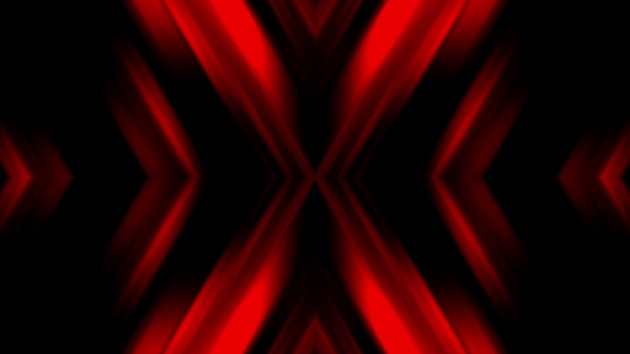 Symmetric Abstract Red Motion Background Loop — Free Stock Footage Archive