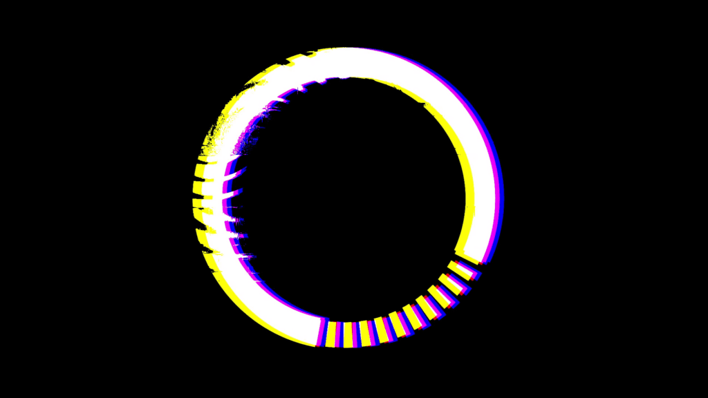 Big Glitch Circle Pack - 43 Animated Overlay Circles — Free Stock ...