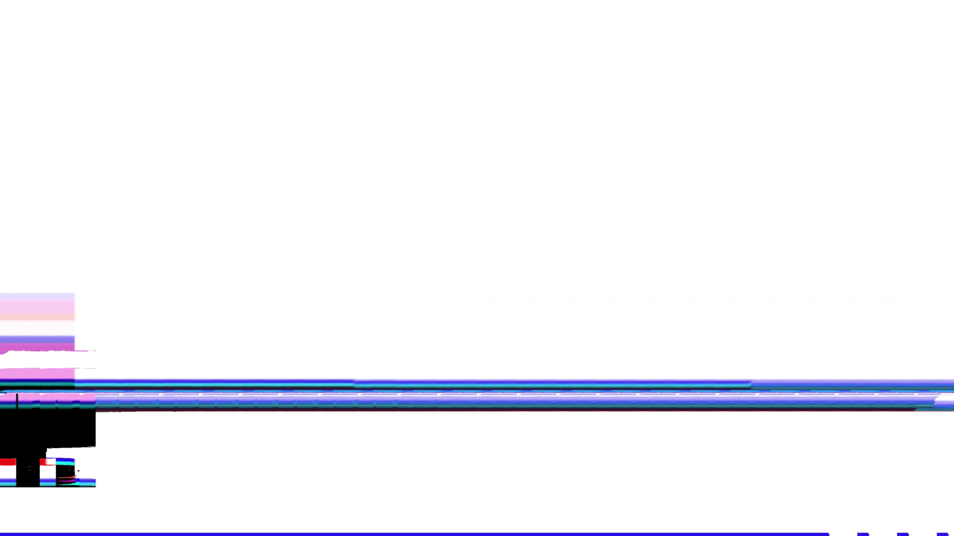 Defect Monitor Screen White Glitch Error Effect Loop — Free Stock