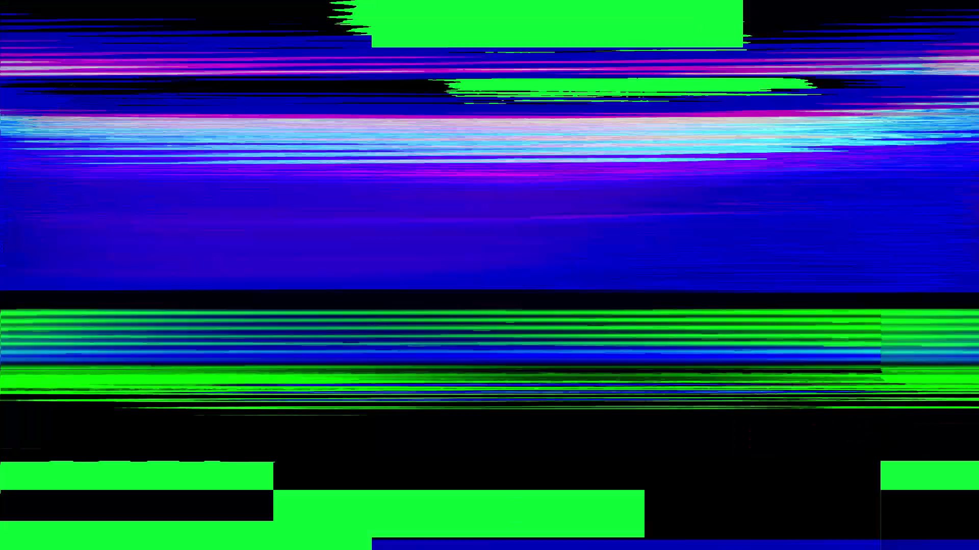 glitch screen