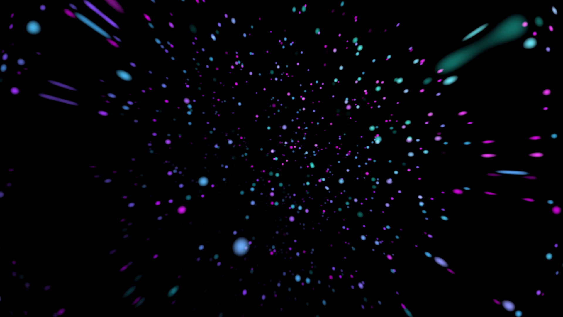 Edge Galaxy - Endless Mirror Particle Loop + Project File — Free Stock ...