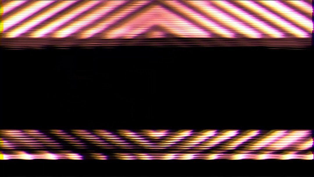 Broken TV Screen Effect Layer - Glitch Static Noise Overlay