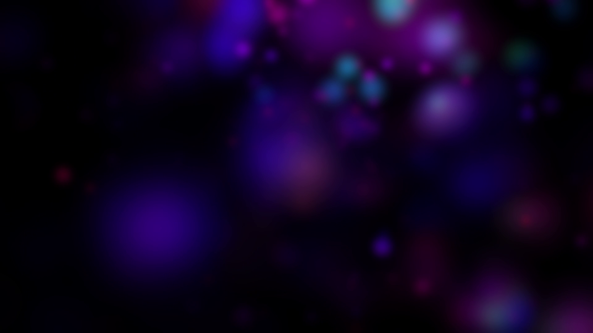 Dark Purple Particles - Blurred Effect Loop