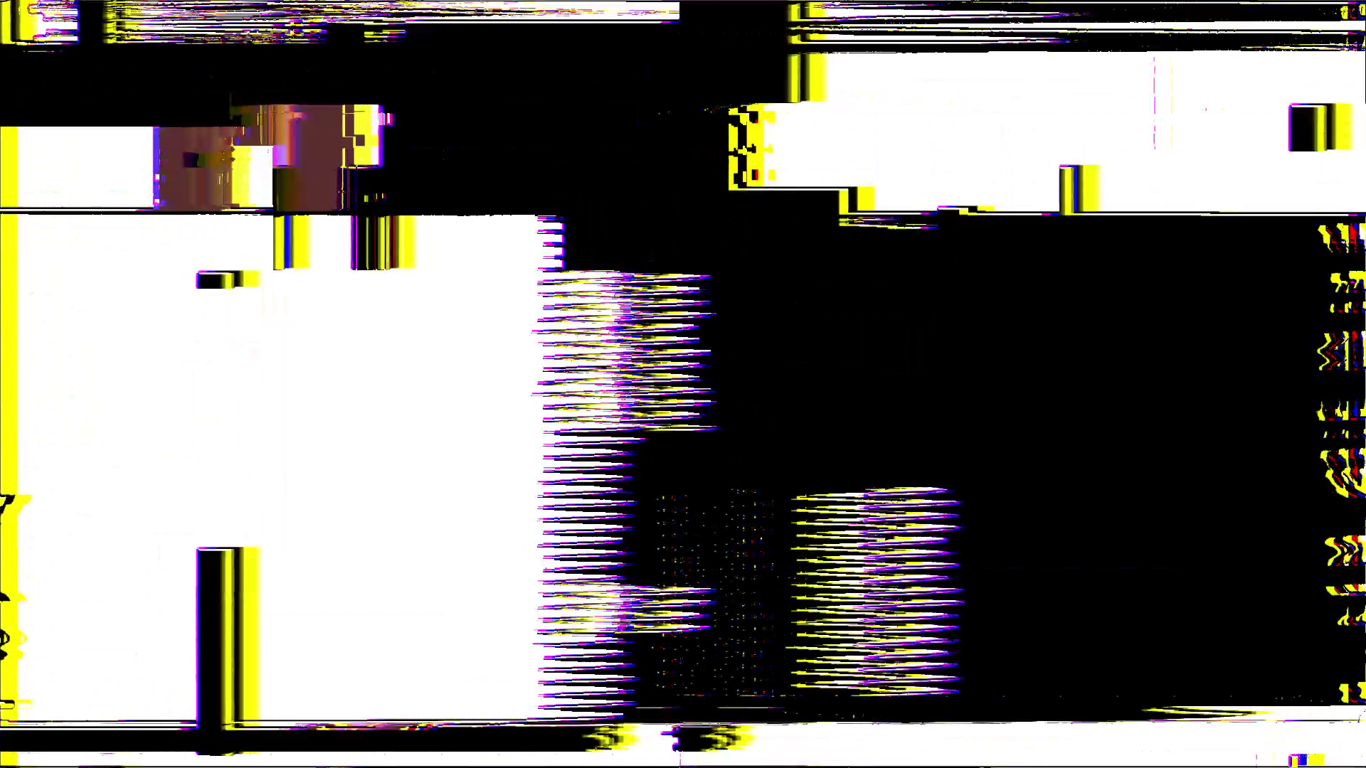 Glitching Error Screen - Stock Motion Graphics
