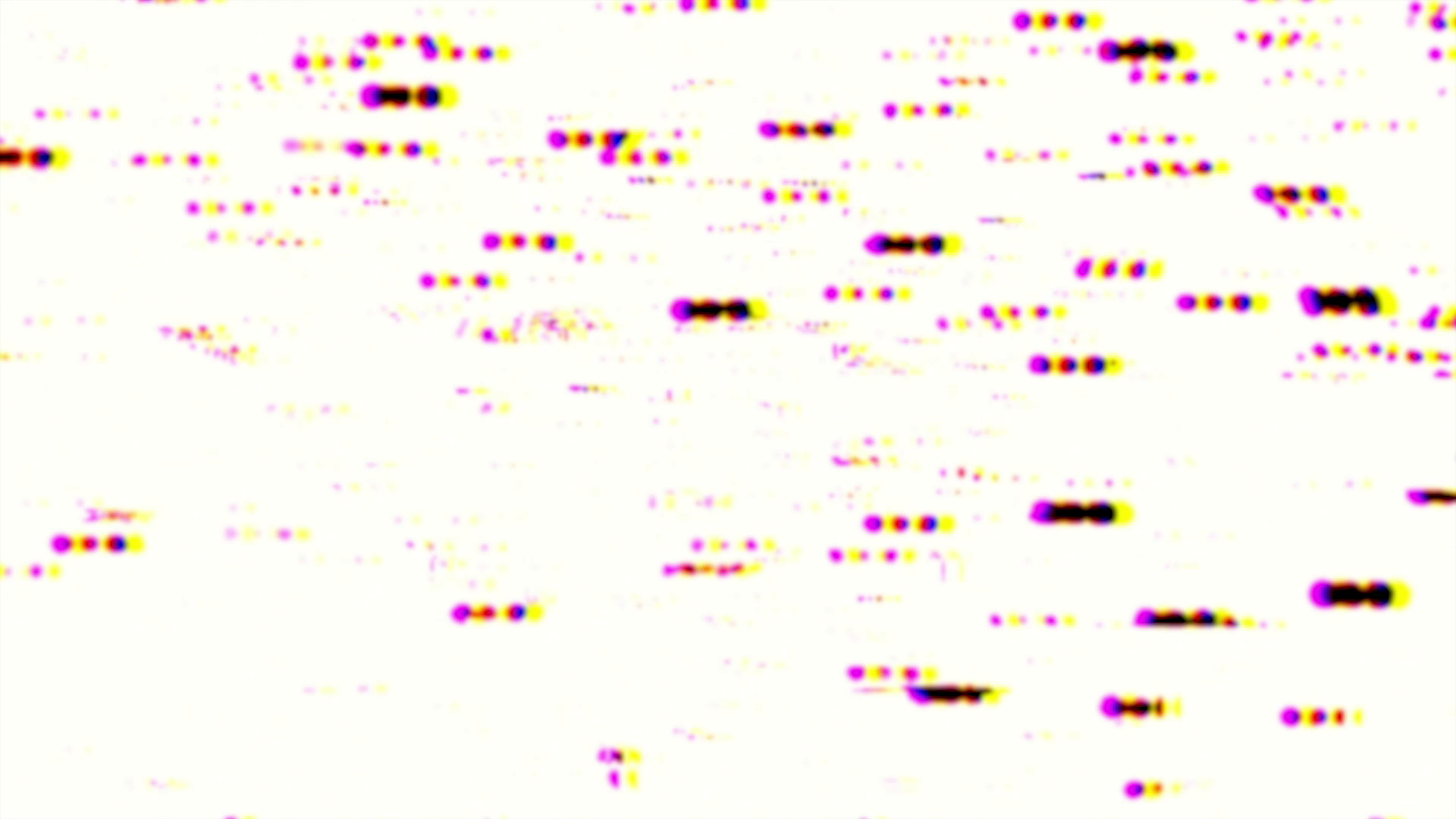 CSplit Particles Glitched White Background Loop — Free Stock